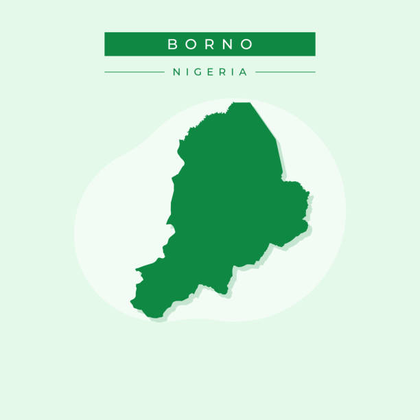 Borno State map showing L-PRES programme footprint